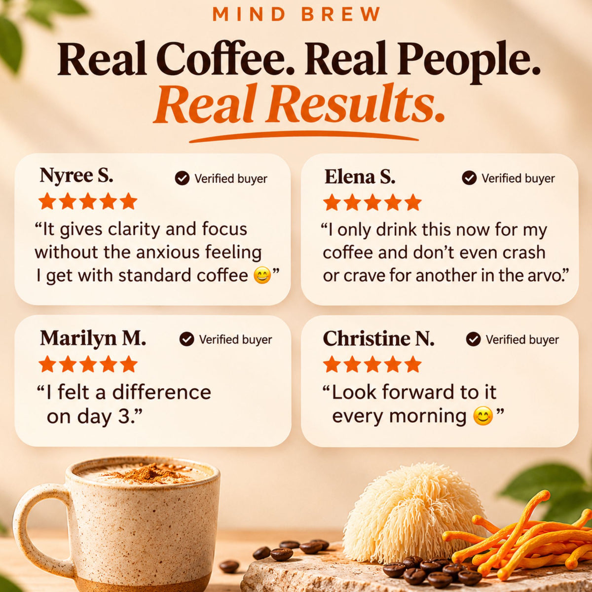 Mind Brew – Clean Focus & Energy Coffee